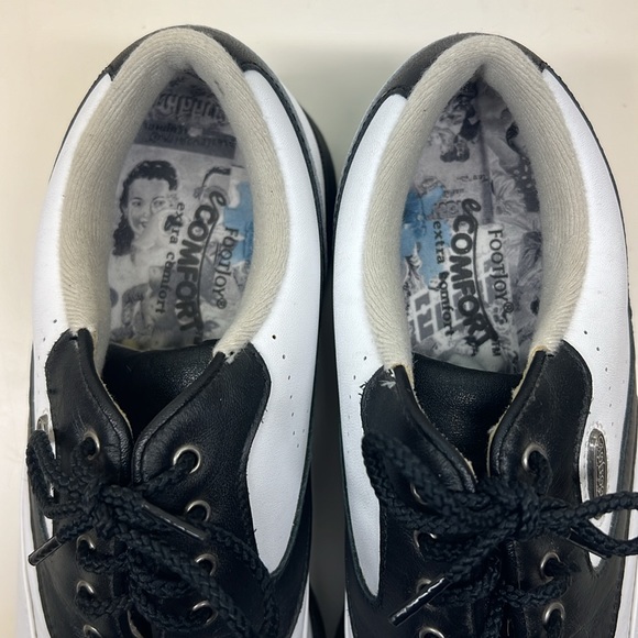 Foot Joy eComfort SoftSpike Lace Up Leather Woman’s Golf Shoes 78577. Size 7.5 - Picture 6 of 12